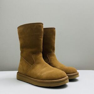 UGG Celvin Shearling Lined Suede 1118957 Chestnut Sheepskin Classic Women's 6